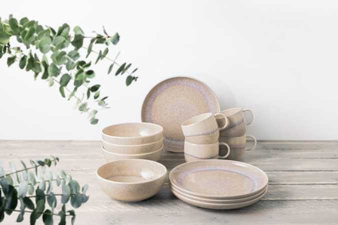 Villeroy & Boch, Perlemor Sand, Frühstücks-Set 12 tlg.