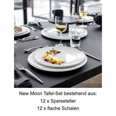 Villeroy & Boch, New Moon, Dinner Set, 12 Pers., 24 pcs.