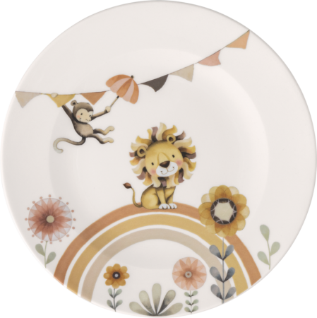 1486732640 Roar like a Lion, flat children's plate