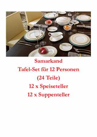 Villeroy & Boch, Samarkand, Table-set 24 pcs.