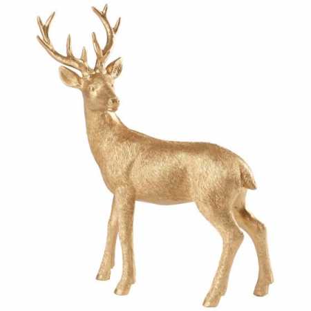 3593910007 stag standing gold, 22 cm