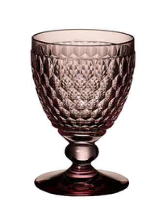 Villeroy & Boch, Boston coloured, Red wine glass rose, 132mm, 0,31l