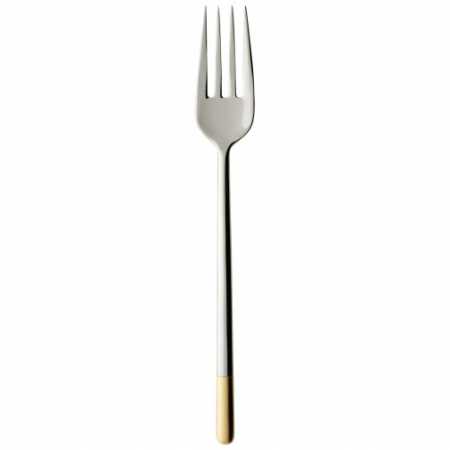 Villeroy & Boch, Ella partly gold-plated, vegetable/serving/frying fork