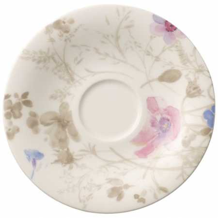 Villeroy & Boch, Mariefleur Gris, Frühstücksuntertasse, 19 cm