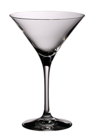 Villeroy & Boch, Purismo Bar, Martini-/ Cocktailglas, Set 2 tlg., 175mm, 0,24l