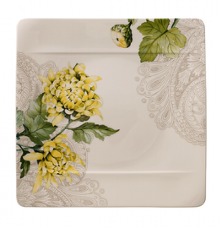 Villeroy & Boch, Quinsai Garden, Speiseteller 27x27 cm, Motiv A