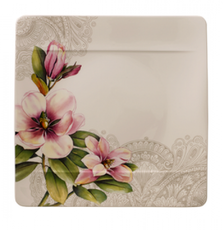 Villeroy & Boch, Quinsai Garden, Speiseteller 27x27 cm, Motiv D