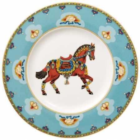 Villeroy & Boch, Samarkand Aquamarin, Frühstücksteller, 22 cm