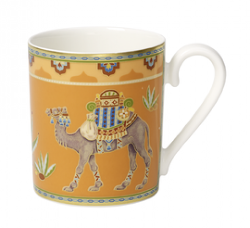 Villeroy & Boch, Samarkand Mandarin, Becher mit Henkel, 0,35l