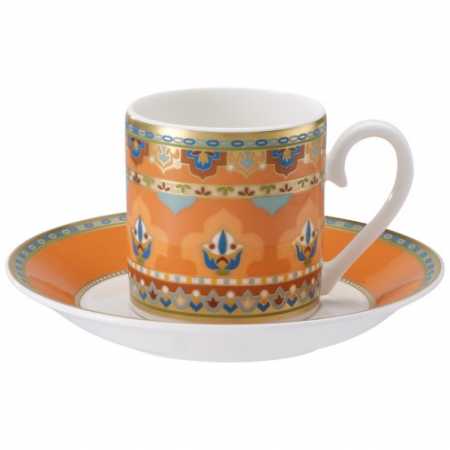 Villeroy & Boch, Samarkand Mandarin, Mokka-/Espressotasse, 2 tlg.0