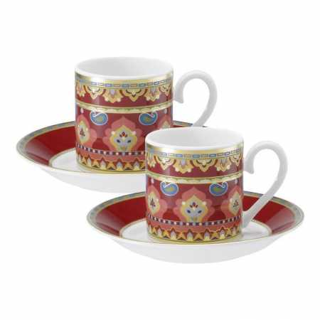 Villeroy & Boch, Samarkand Rubin, Espresso Set 4tlg.