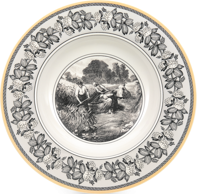 1010672700 Audun Ferme, soup plate