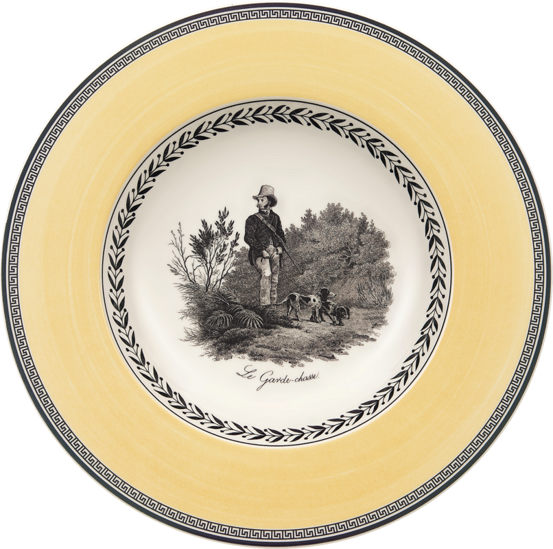 1010702700 Audun Chasse, soup plate