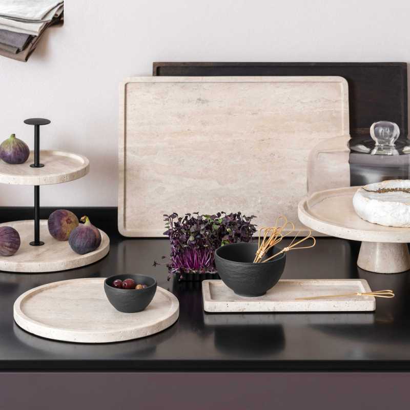 1013752581 Manufacture Travertine, Servierteller 24,5 cm