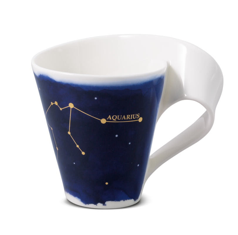 1016165811, Villeroy & Boch, NewWave Stars, Mug with handle Aquarius