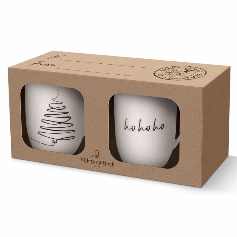 1016218404 Statement, Becher mit Henkel, XMAS Baum 2er Set