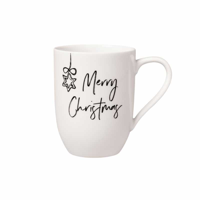 1016219674, Villeroy & Boch, Statement Mugs "Merry Christmas" 340ml