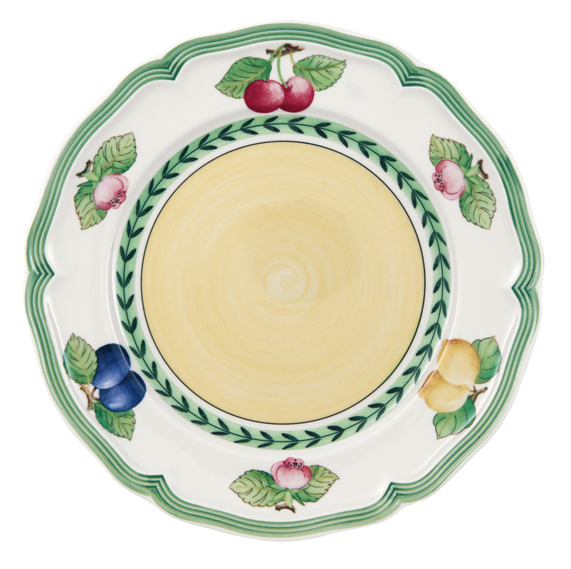 1022812640 French Garden Fleurence, breakfast plate