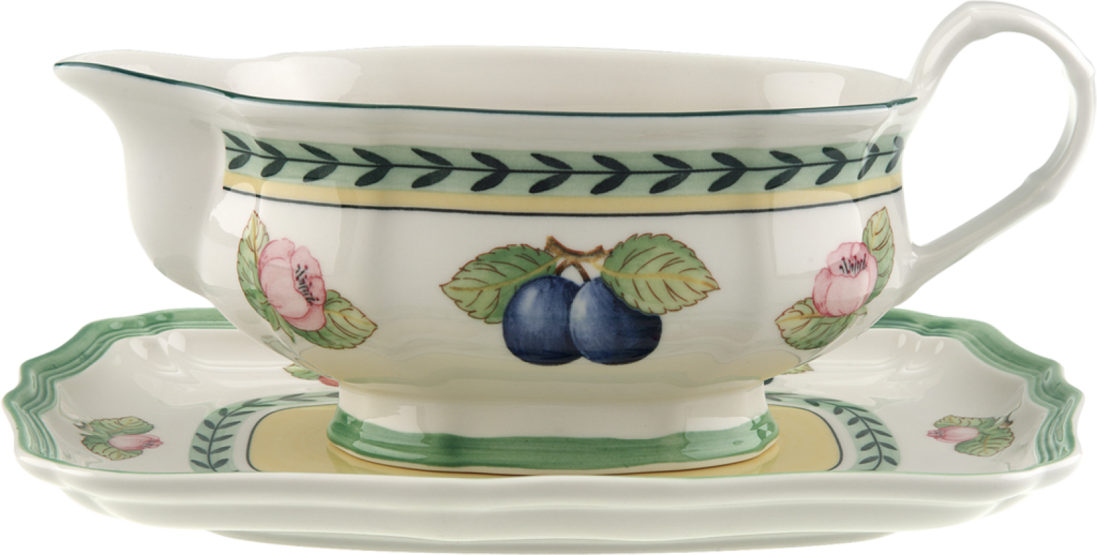 1022813407 French Garden Fleurence, sauce boat top