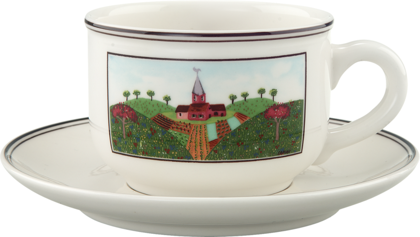 1023371260 Design Naif, Teetasse mit Untertasse, 2 tlg.