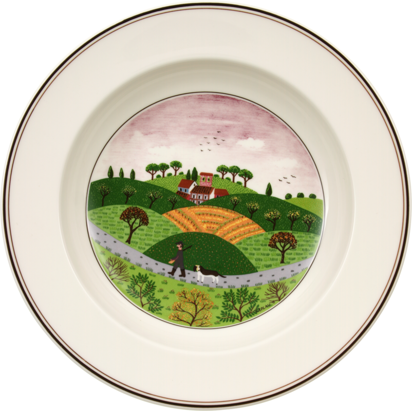 1023372707 Design Naif, soup plate hunter