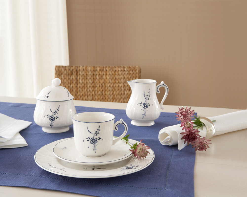 1023411290 Alt Luxemburg, coffee cup with saucer, 2 pcs.