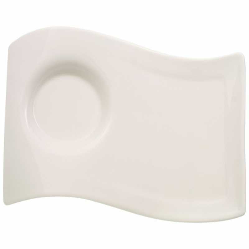 1024842830, Villeroy & Boch, New Wave Caffè, Party plate large, 22x17cm