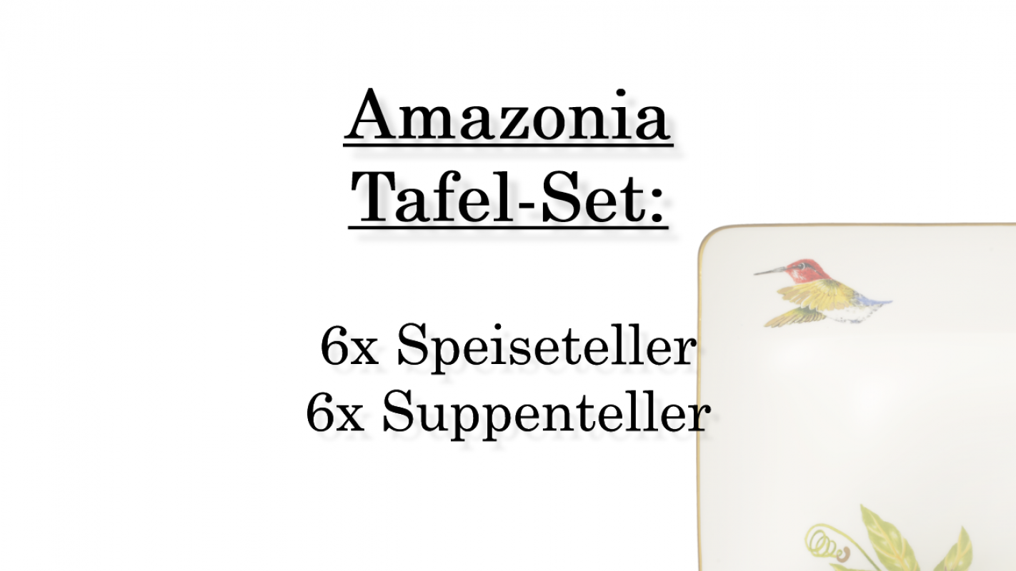 1035144004 Amazonia, Tafel-Set, 6 Personen