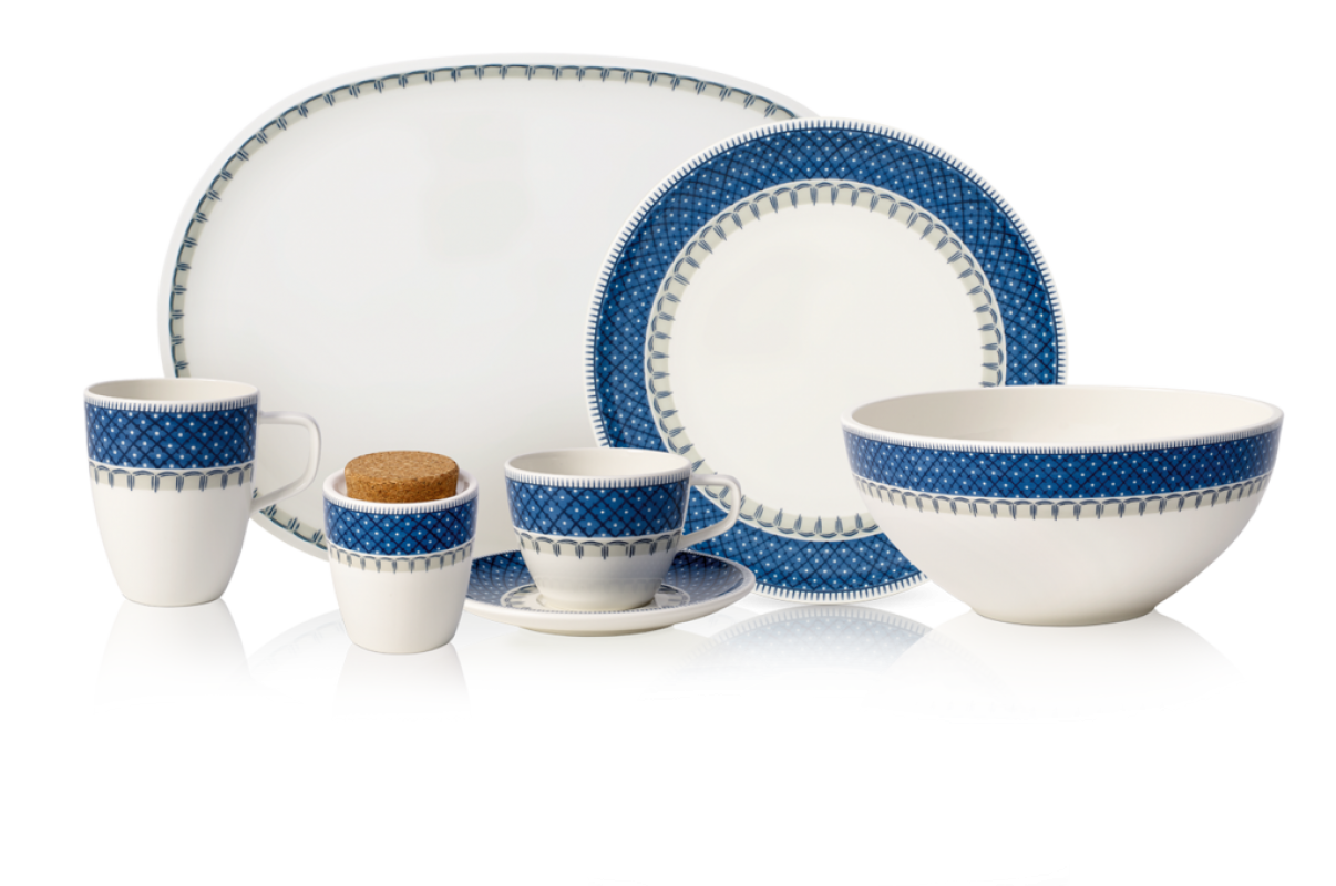 1041841290 Casale Blu, Kaffeetasse mit Untertasse, 2 tlg.