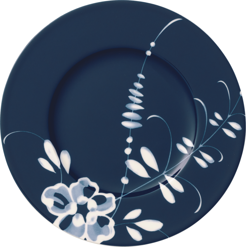 1042072660 Alt Luxemburg Brindille, bread plate blue