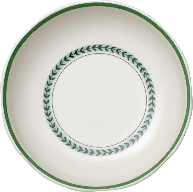 1042433381 French Garden Green Line, flat bowl