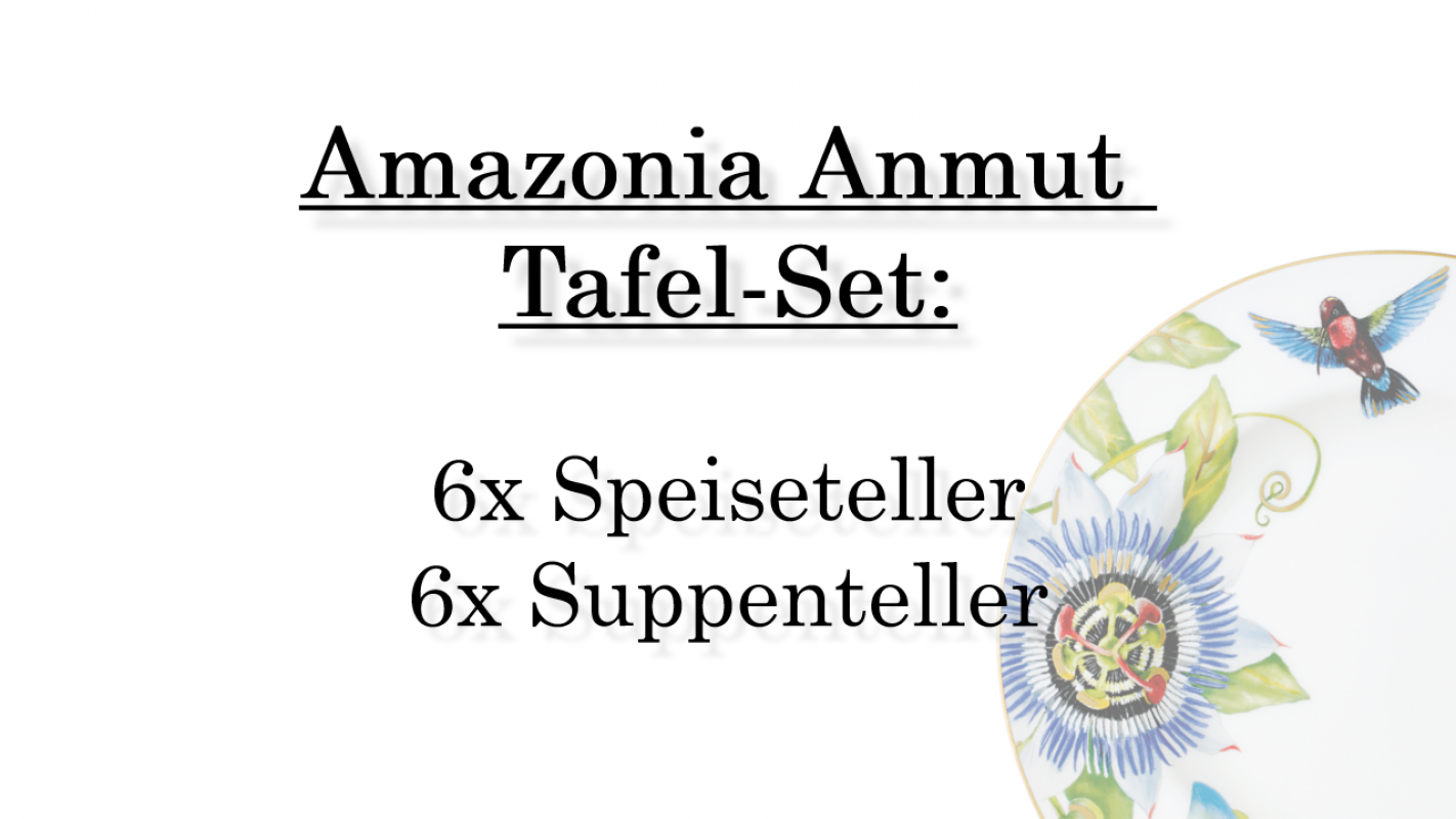 Villeroy & Boch, Amazonia Anmut, Table-Set 12 pcs.