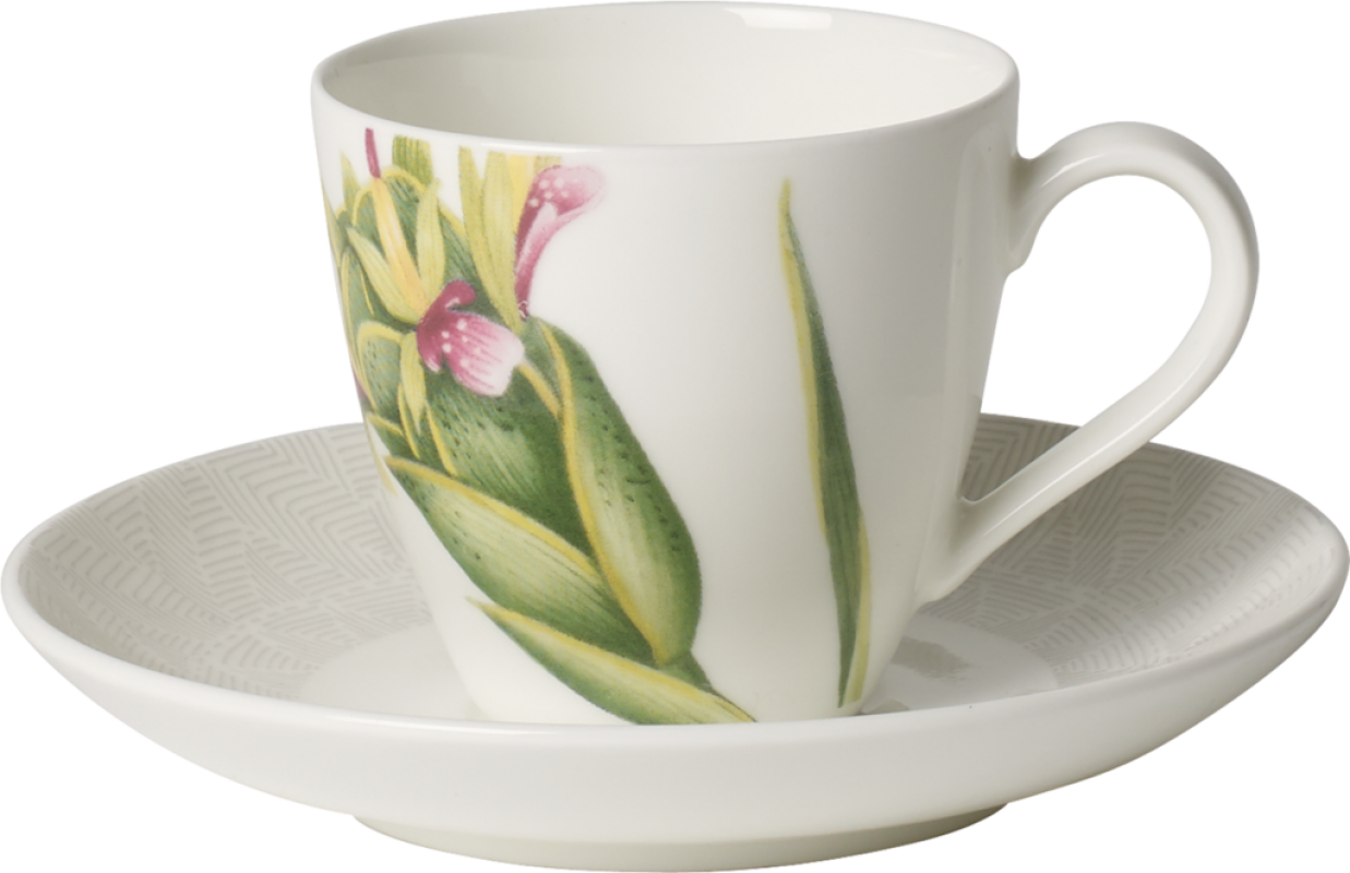 1043831410 Malindi, mocha-/espresso cup and saucer, 2 pcs.