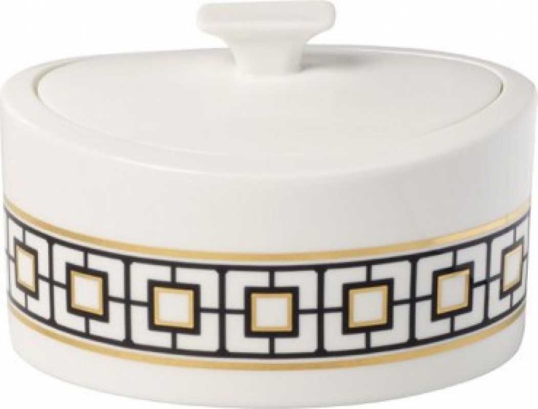 1044838230, Villeroy & Boch, Metrochic, porcelain box, 16x15x10cm