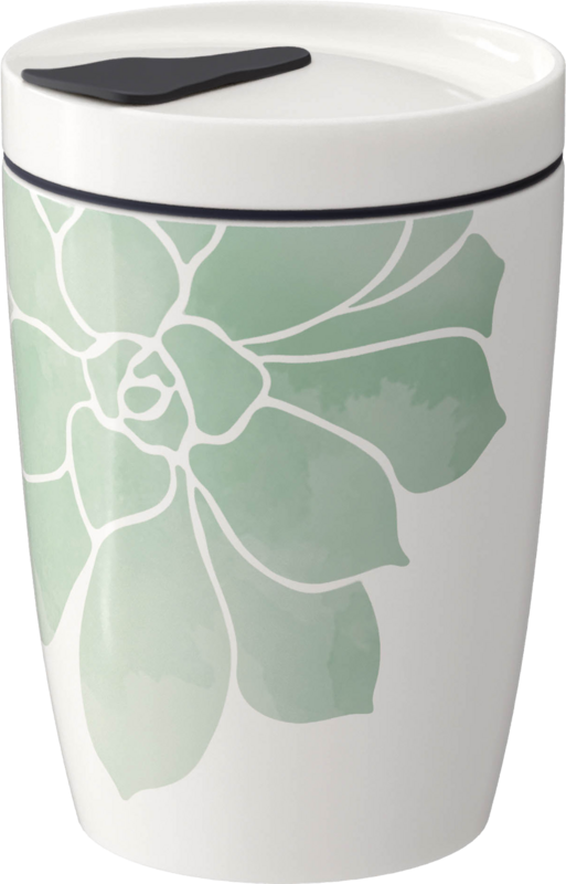 1048689355 Coffee To Go mug succulent 0.29l - in gift box