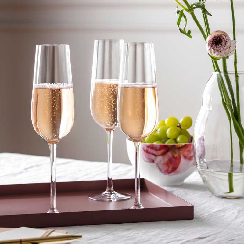 1137258130, Villeroy & Boch, Rose Garden, champagne goblet, set of 4 pcs.