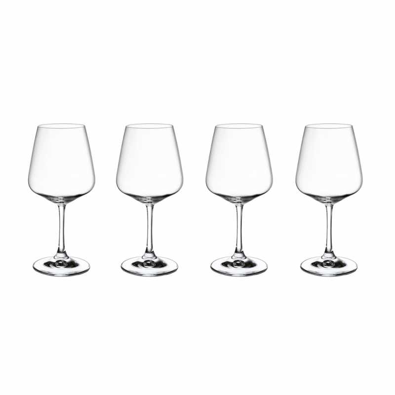 Villeroy & Boch, Ovid, red wine glass, set of 4pcs.