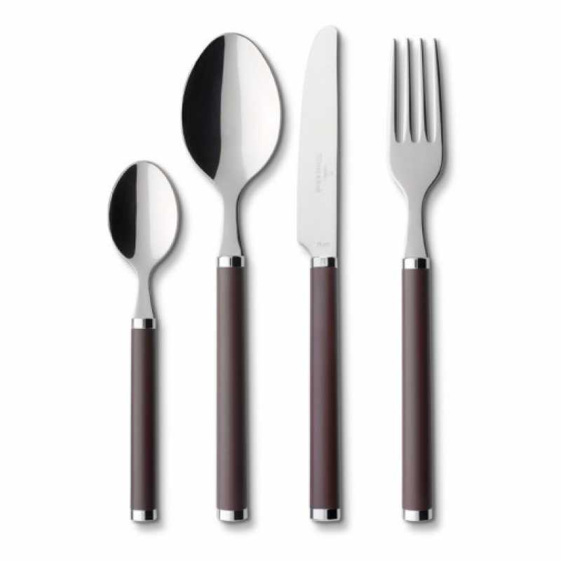 1263649033, Villeroy & Boch, Play! chocolate brown, cutlery set 24 pcs.