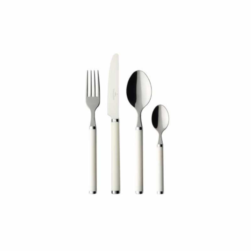 1263679033, Villeroy & Boch, Play! white pearl, 24-piece cutlery set