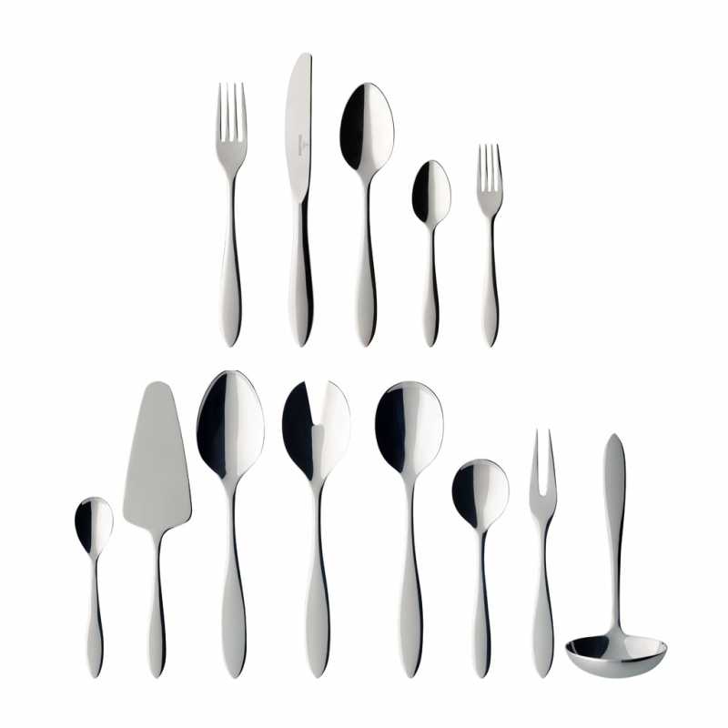 1263739081, Villeroy & Boch, Arthur, 68 pcs. polished cutlery