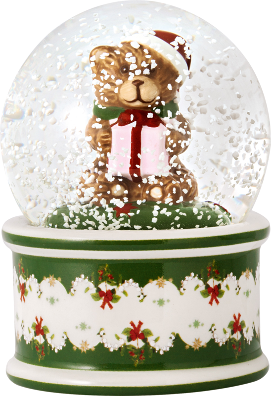 1483276695, Villeroy & Boch, Christmas Toys, Schneekugel klein, Bär