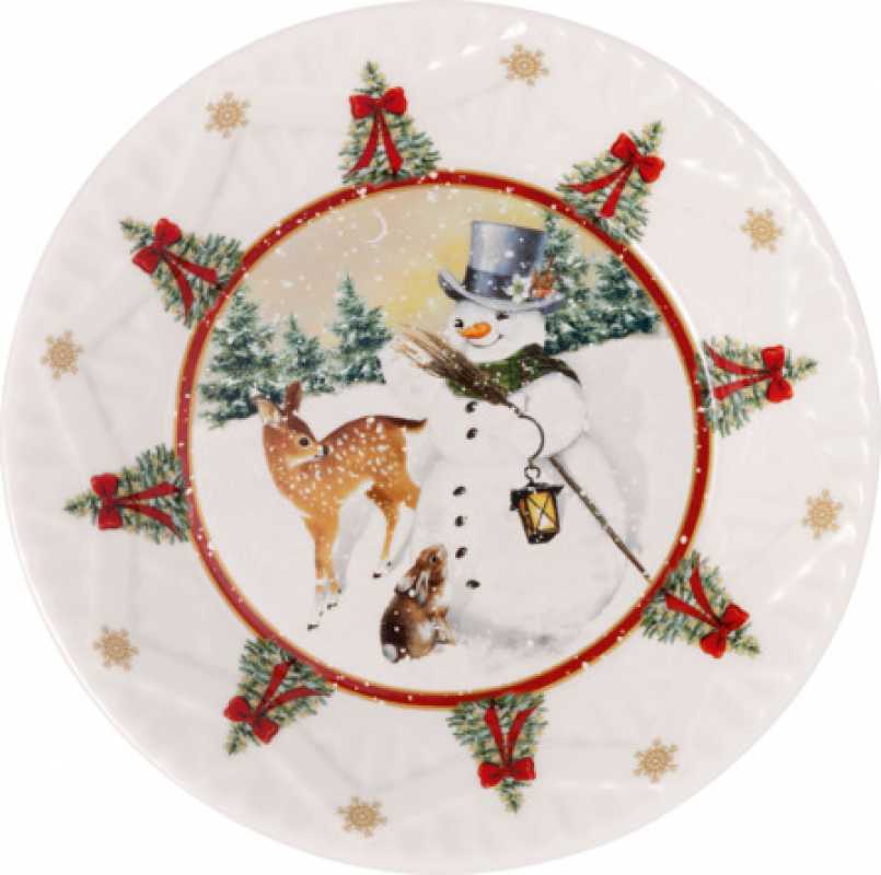 1483323713, Villeroy & Boch, Toy's Fantasy Schale klein, Schneemann mit Tieren