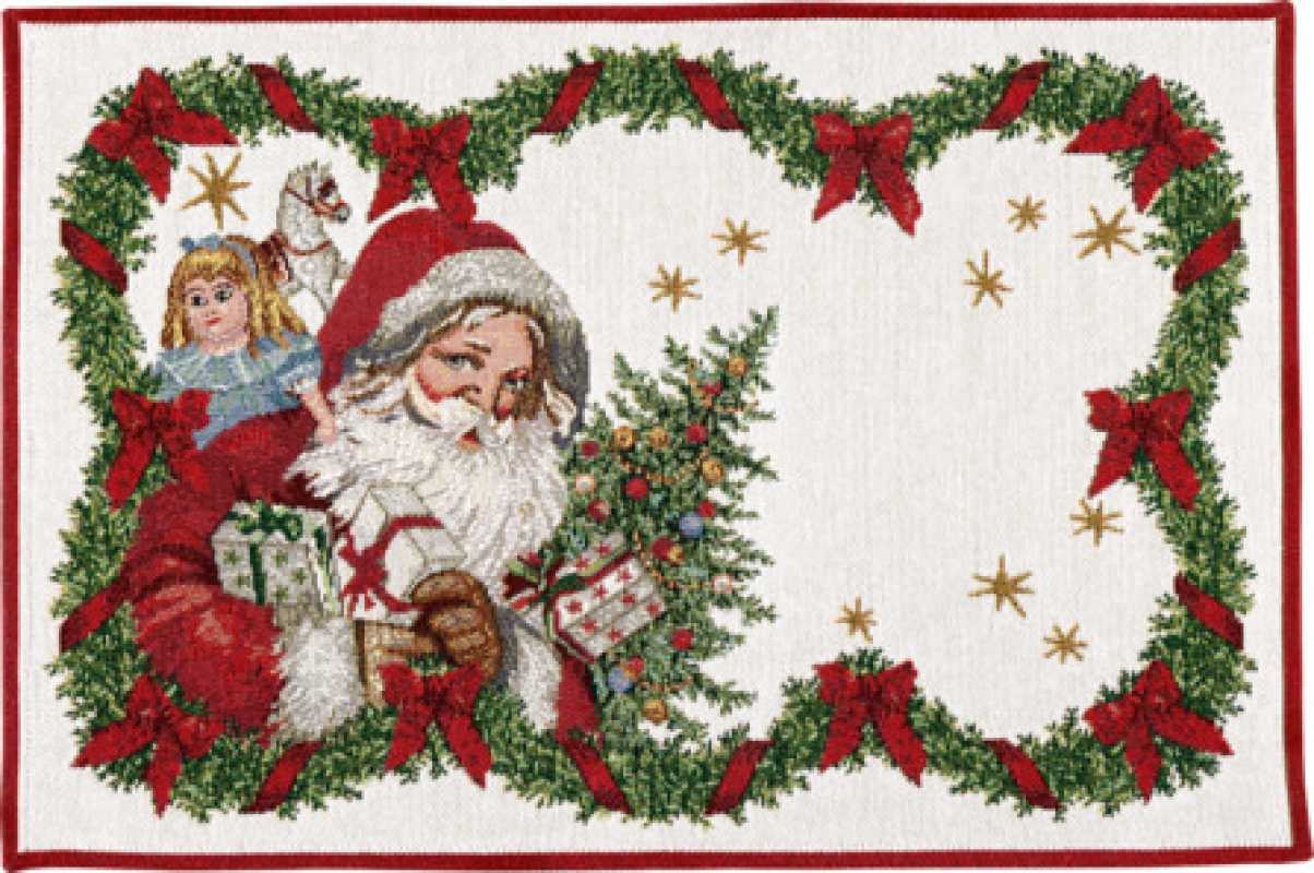 1483326123, Villeroy & Boch, Toy's Fantasy tapestry placemat, Santa