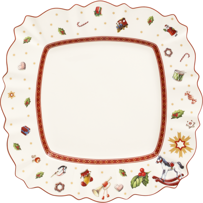 1485852629, Villeroy & Boch, Toy's Delight, square dinner plate