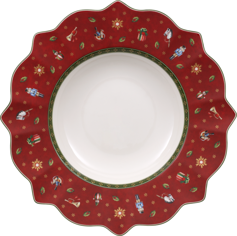 1485852700,  Villeroy & Boch, Toy's Delight, Suppenteller rot, 26cm