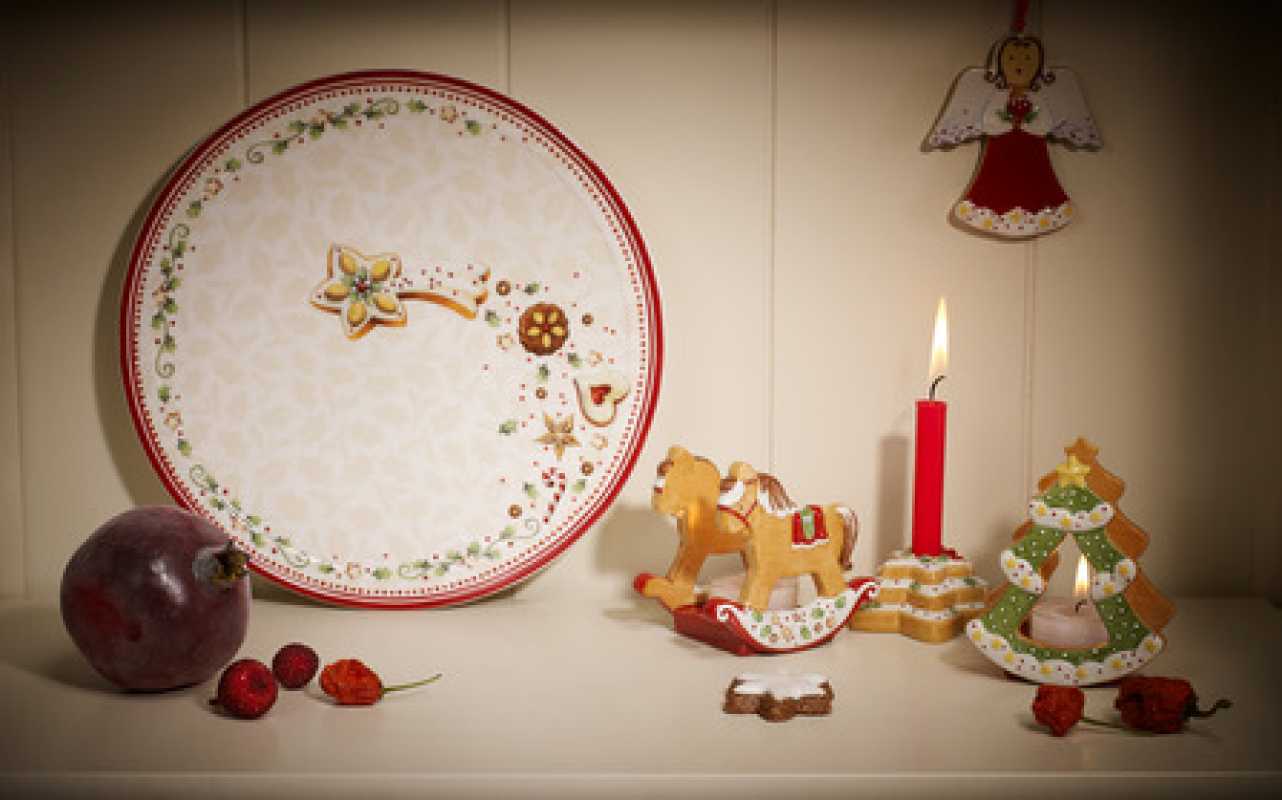 Villeroy & Boch, Winter Bakery Delight, Frühstücksteller, Sternschnuppe, 22cm