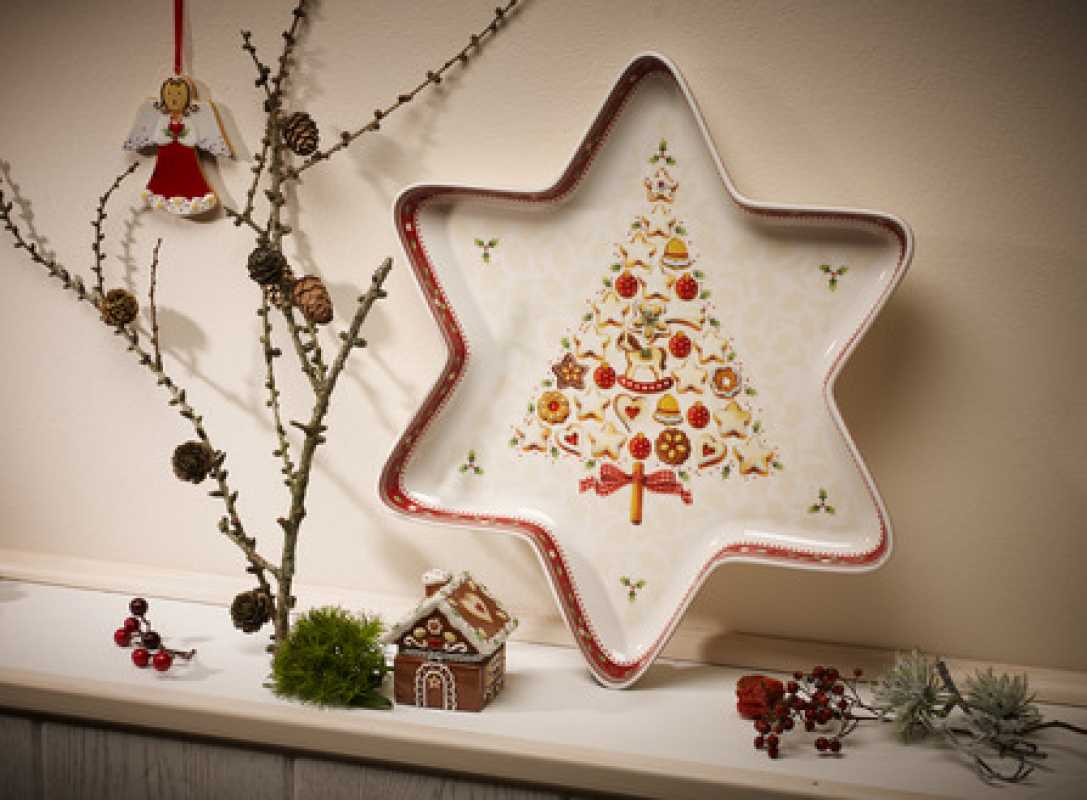 Villeroy & Boch, Winter Bakery Delight, Star Bowl large, 37,5x33cm