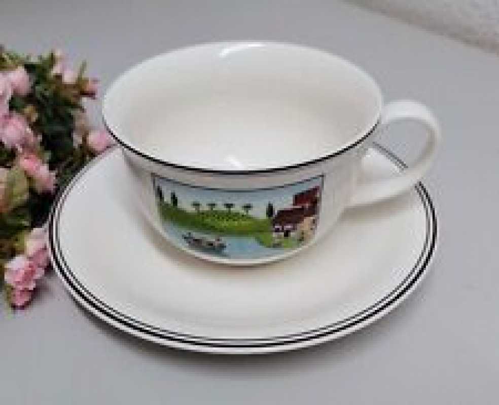 1486301200 Charm & Breakfast Design Naif, Café au lait with saucer, 2 pcs. XL