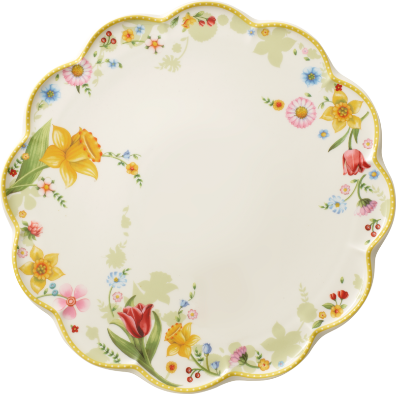 1486382200, Villeroy & Boch, Spring Awakening, Cake plate, 33cm