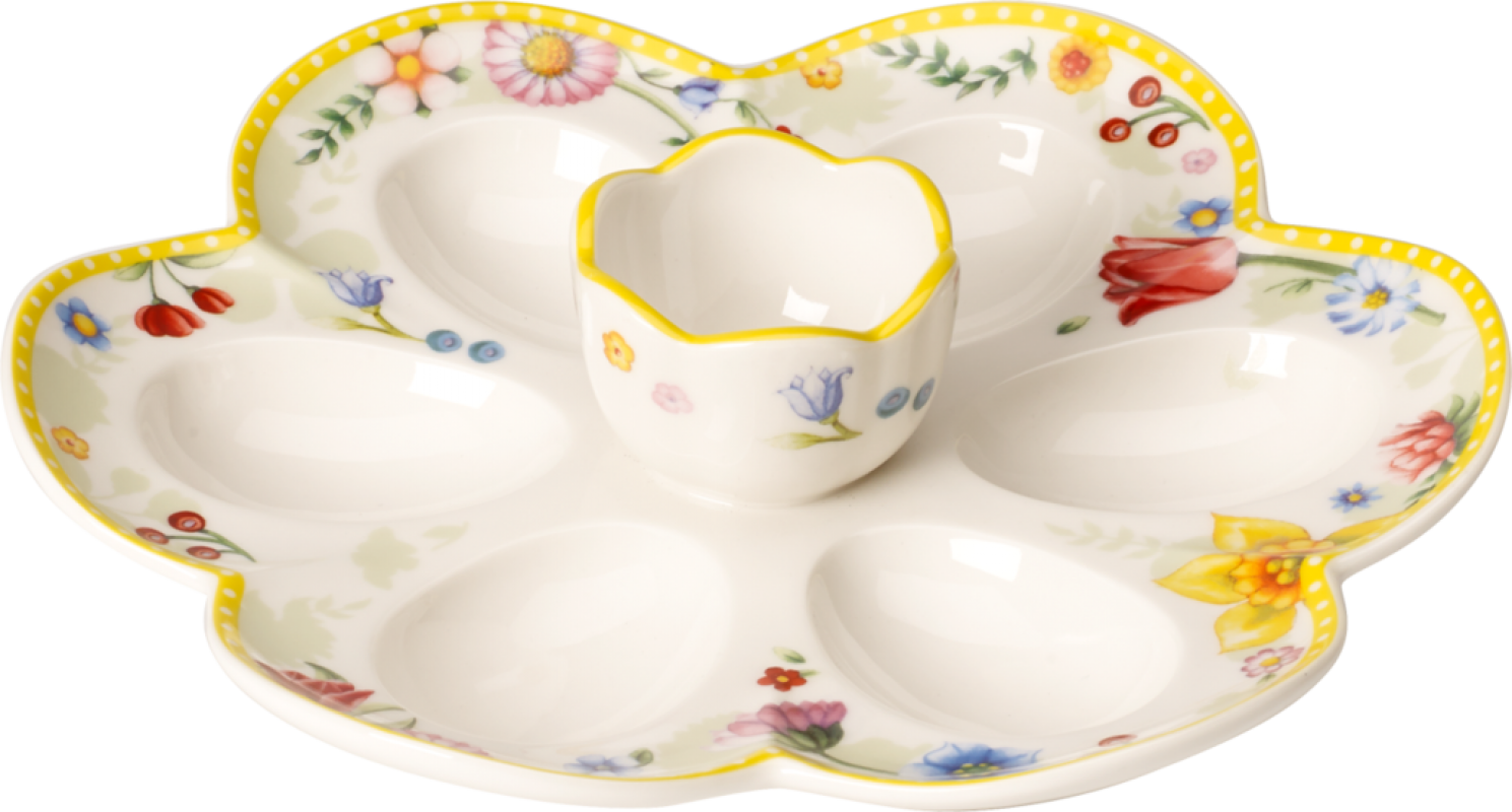 1486383590, Villeroy & Boch, Spring Awakening, egg plate, 20cm